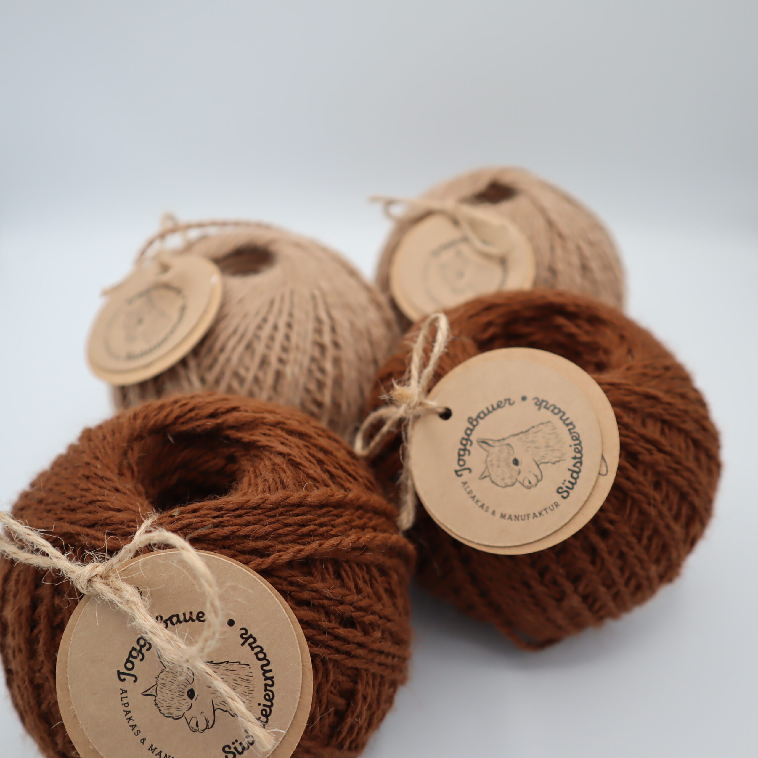 Alpaka Wolle - Hofeigene - 100g – Bild 2